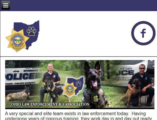 Muskingum County Sheriff Ohio Law Enforcement K9 Association