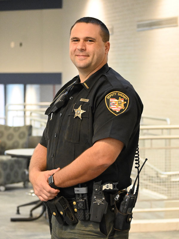 Muskingum County Sheriff's Office Deputy Brad Gearhart SRO