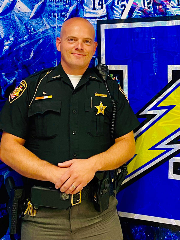 Muskingum County Sheriff's Office Deputy Chris Mehl SRO