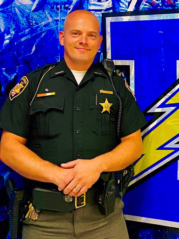 Muskingum County Sheriff's Office Deputy Chris Mehl SRO